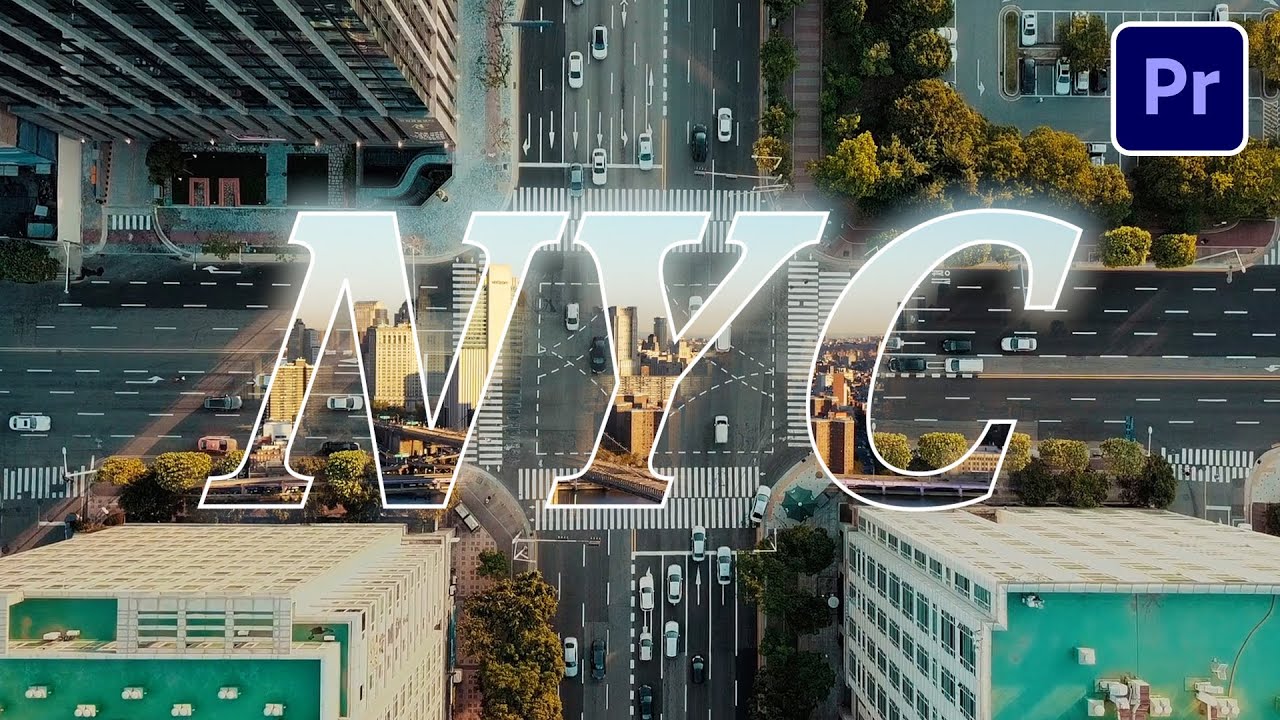 PLACE VIDEO in TEXT! - Premiere Pro CC (Tutorial)