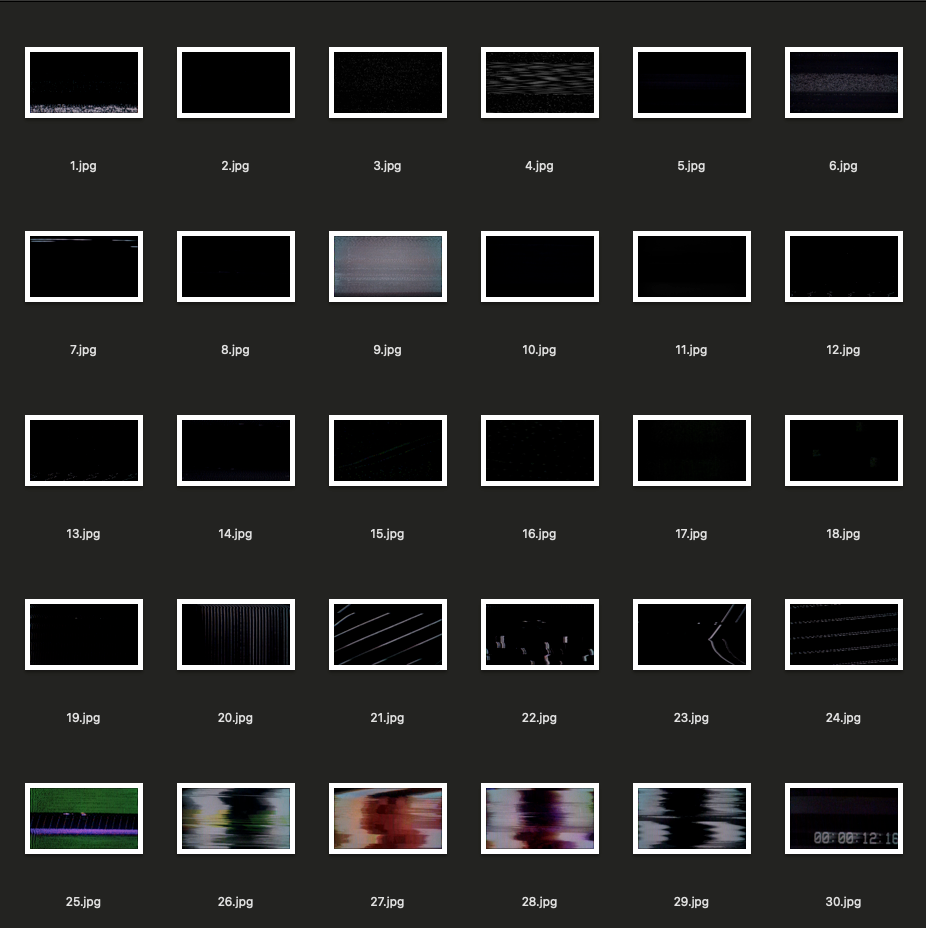 6K VHS & CRT Texture Pack