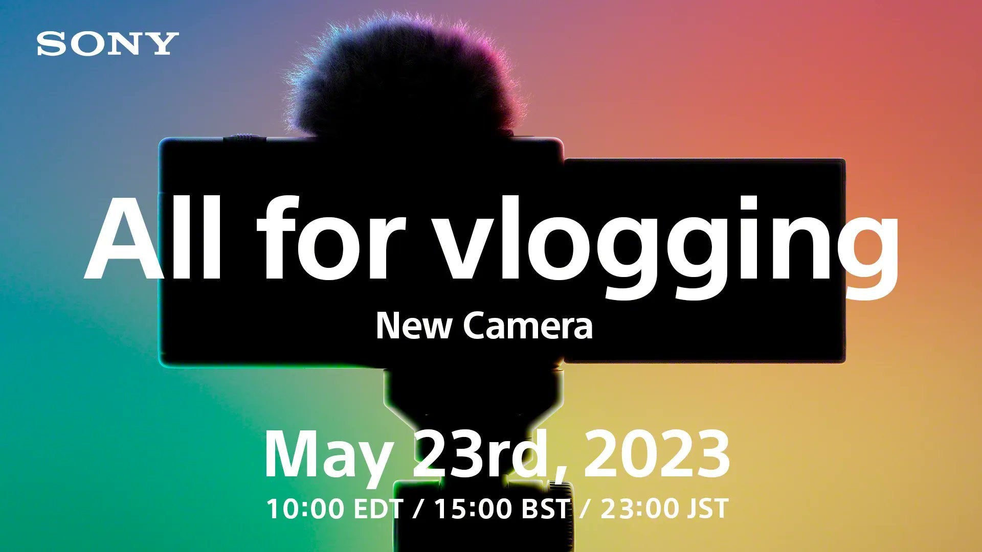 Sony's Next Big Reveal: New Vlogging Camera Launching on May 23rd